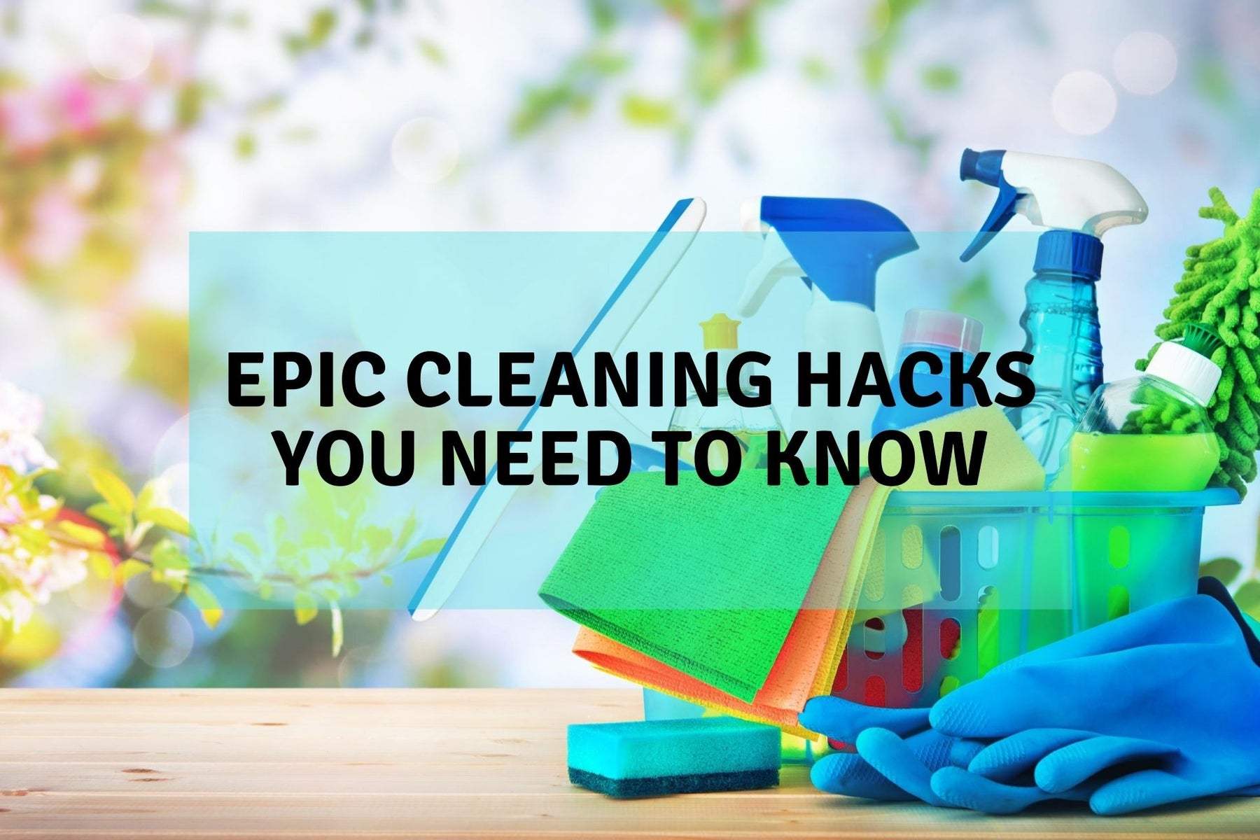 cleaning tips and tricks