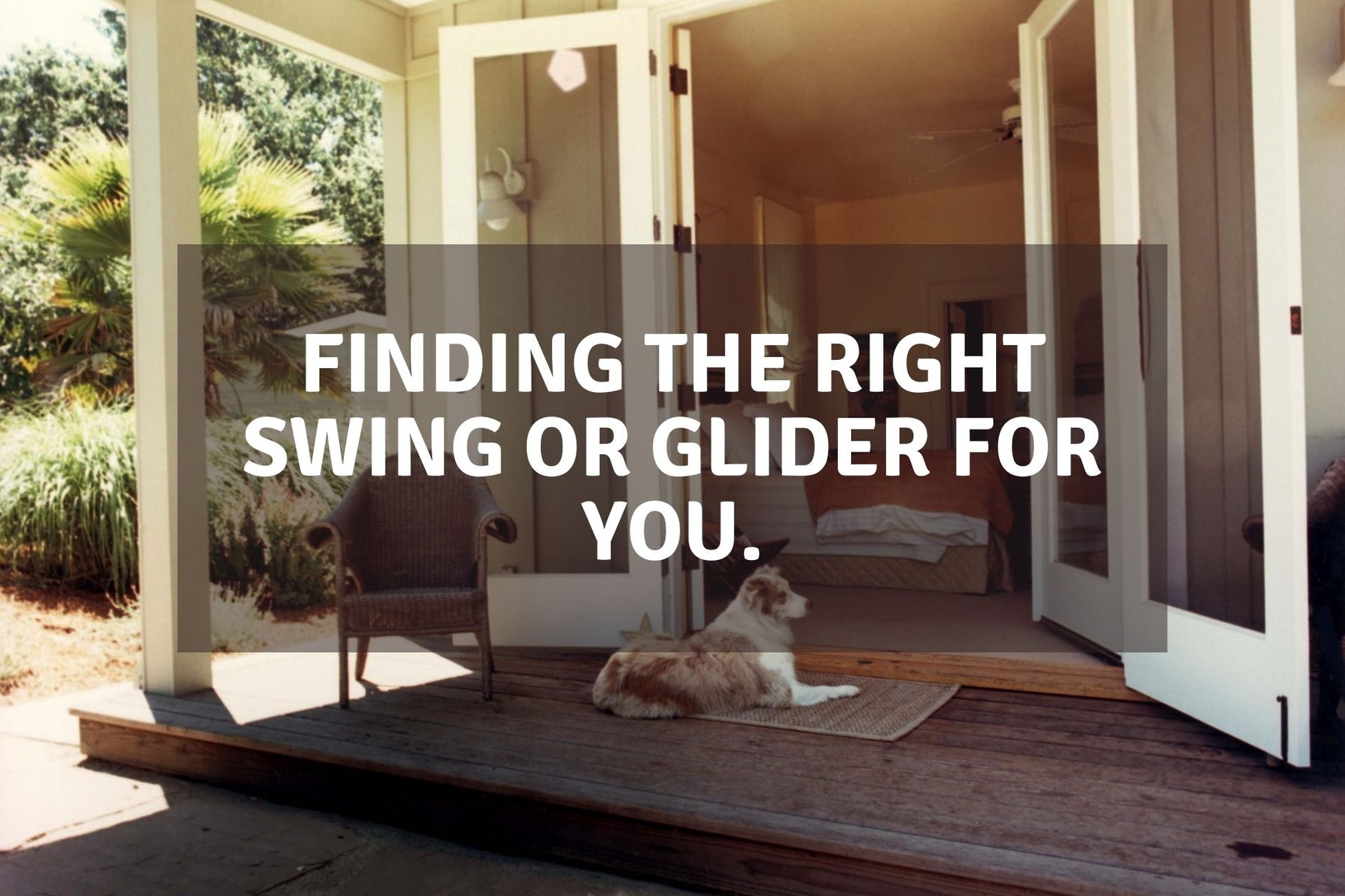 finding the right swing