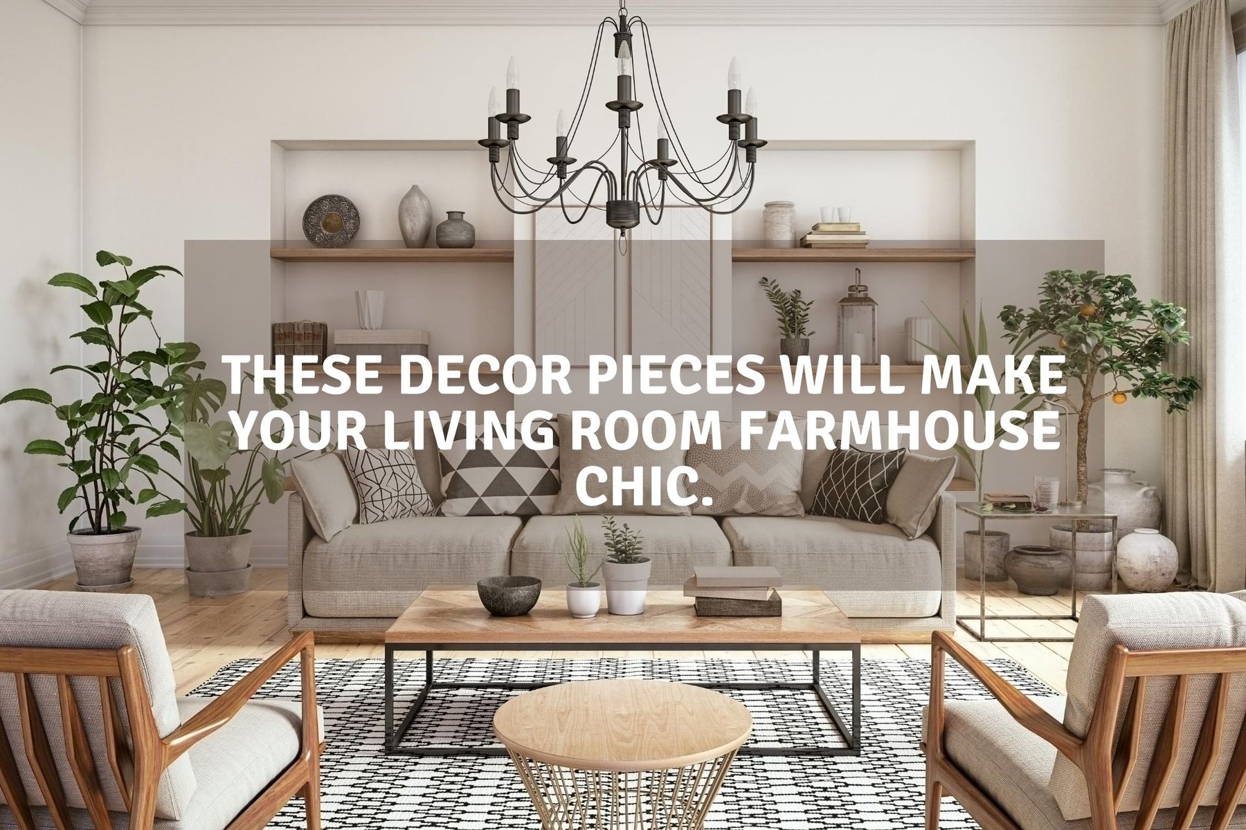 Farmhouse style decor
