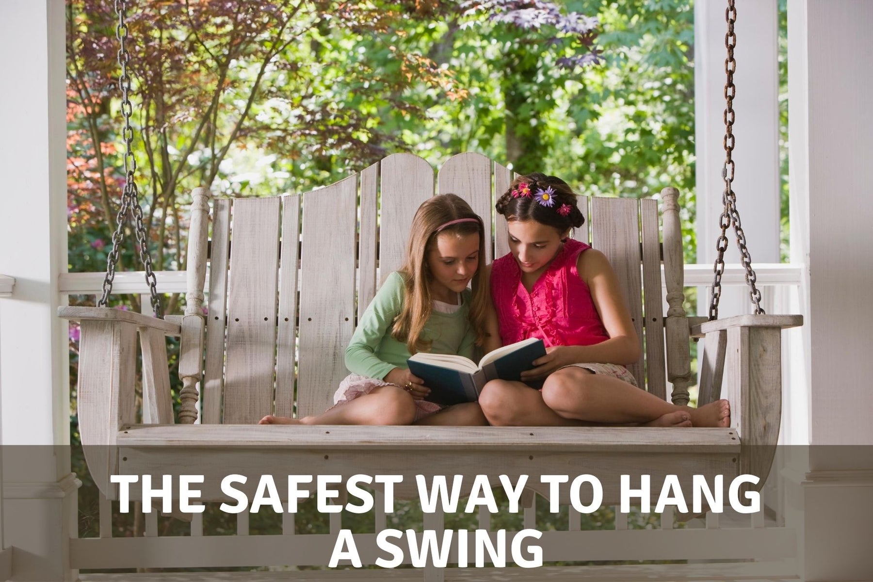 How to hang a swing under a deck