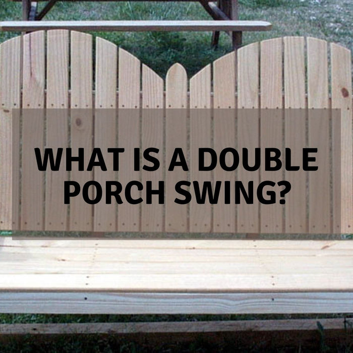 double porch swing