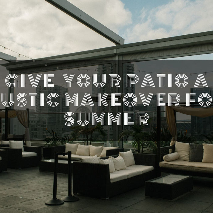 Furniture - Give Your Patio A Rustic Makeover for Summer