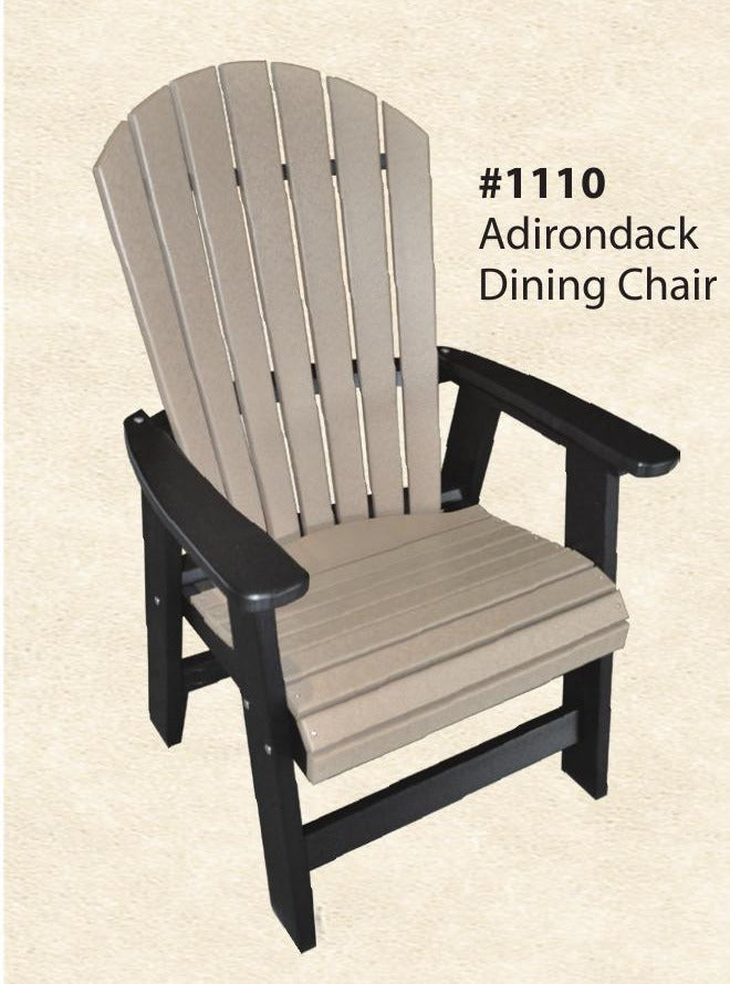 Keystone Poly Single Adirondack Dining Chair