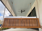 Delray Teak Porch Swing Bed — Small — ModHaven, additional view