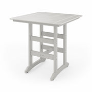 SoPoly 44" Savannah Square Bar Table in Heron Gray (image 1 of 2)