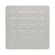SoPoly 44" Savannah Square Bar Table in Heron Gray (image 2 of 2)