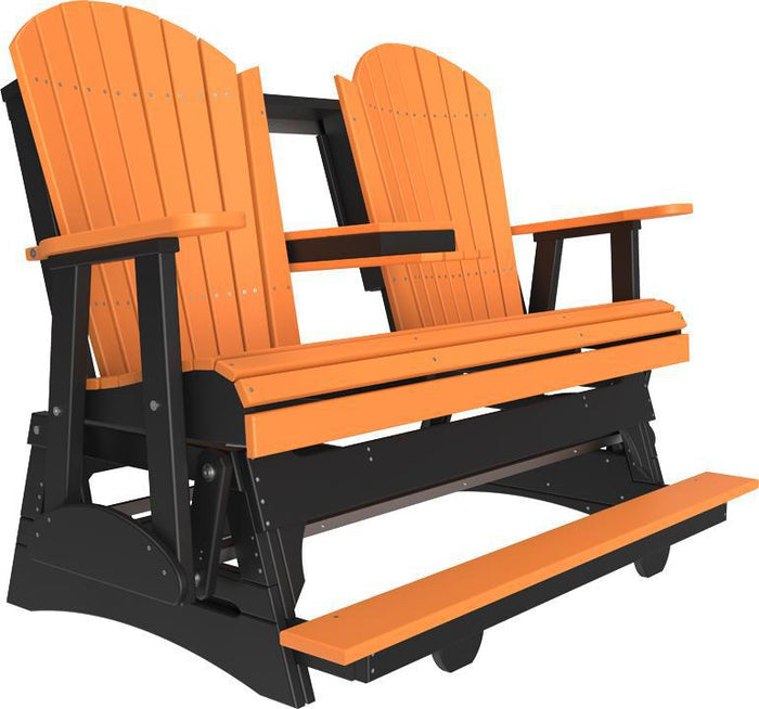 Luxcraft Counter Height Recycled Plastic 5' Adirondack Balcony Glider