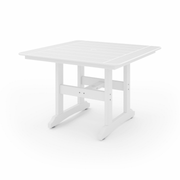 SoPoly 44" Savannah Square Dining Table — SoPoly outdoor poly furniture (image 2 of 4)