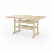 SoPoly 72" Savannah Farmhouse Counter Table in Tybee Sand (image 1 of 2)