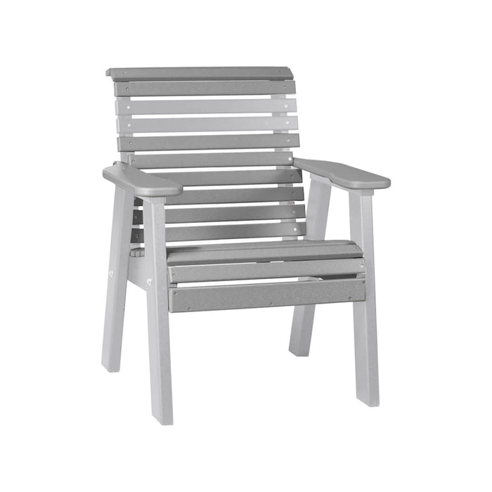 LuxCraft Slate 2' Rollback Recycled Plastic Chair