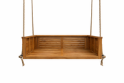 Sedona Teak Porch Swing Bed — Standard — ModHaven, additional view