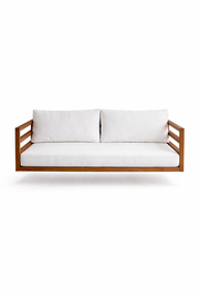 Del Mar Teak Porch Swing Bed — Small — ModHaven, additional view