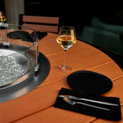 LuxCraft Lumin Fire Table 60" Round detail