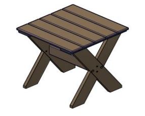 PolyScape by Bedford Small Side Table