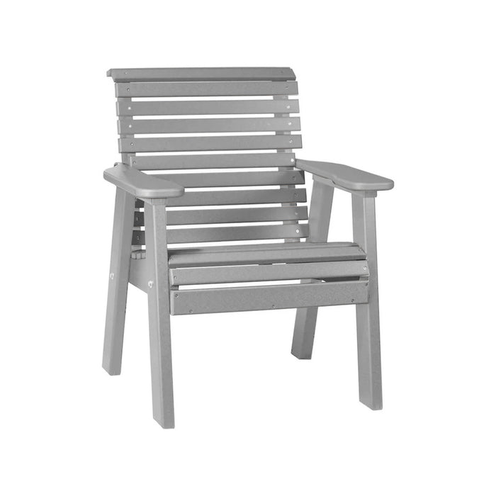 LuxCraft Slate 2' Rollback Recycled Plastic Chair