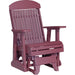 LuxCraft Silla Mecedora Clásica Respaldo Alto 2 Pies — Cherry