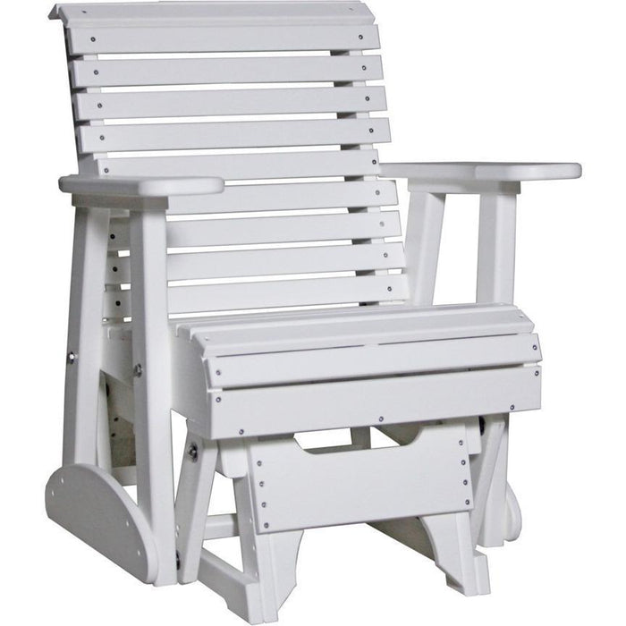LuxCraft Silla Mecedora Rollback 2 Pies — Blanco