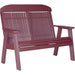 LuxCraft Banco Clásico Respaldo Alto 4 Pies — Cherry
