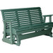 LuxCraft Banco Mecedora Rollback 5 Pies — Verde