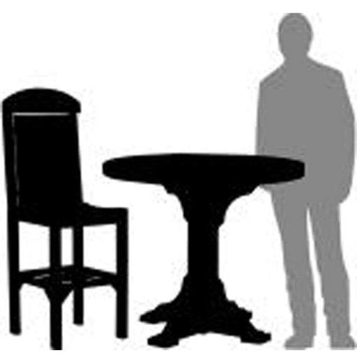 LuxCraft 7-Piece Dining Set angle view