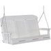 LuxCraft Columpio Clásico Respaldo Alto 5 Pies — Blanco