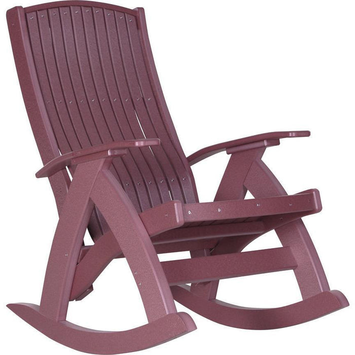 LuxCraft Mecedora de Porche Confort — Cherry