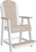 LuxCraft Luxcraft Recycled Plastic Counter Height Adirondack Tete-a-tete Balcony Set Balcony Table