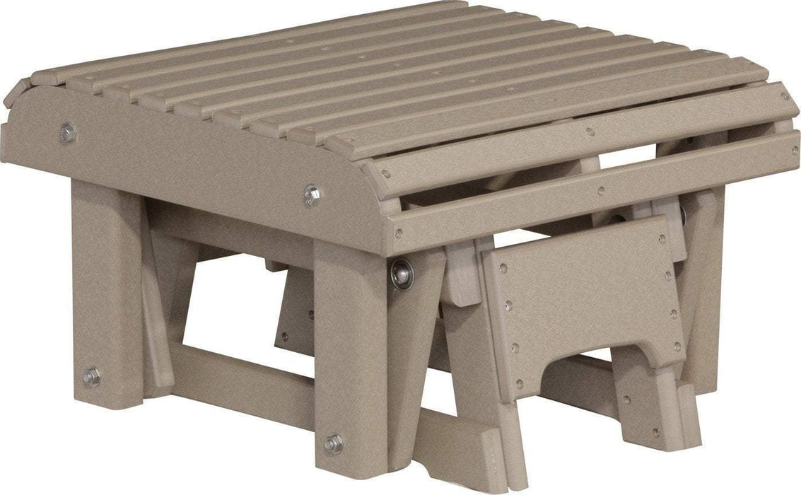 LuxCraft Reposapiés para Mecedora Exterior — Weatherwood