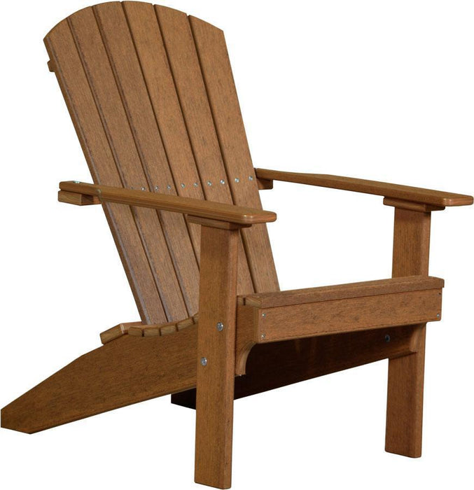 LuxCraft Silla Adirondack Lakeside — Caoba Antigua