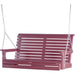 LuxCraft Columpio de Porche Rollback 4 Pies — Cherry