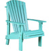 LuxCraft Silla Adirondack Real — Azul Aruba