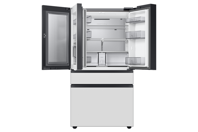 Samsung Bespoke Refrigerator side angle view