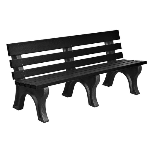 Wildridge Wildridge Black Heritage Outdoor Park Bench Black Outdoor Bench LCC-125-WABB