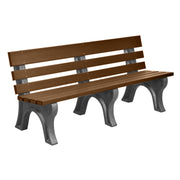 Wildridge Wildridge Cedar Heritage Outdoor Park Bench Cedar on Slate Outdoor Bench LCC-125-WBLCS