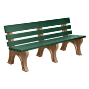 Wildridge Wildridge Green Heritage Outdoor Park Bench Green on Cedar Outdoor Bench LCC-125-WBLGC