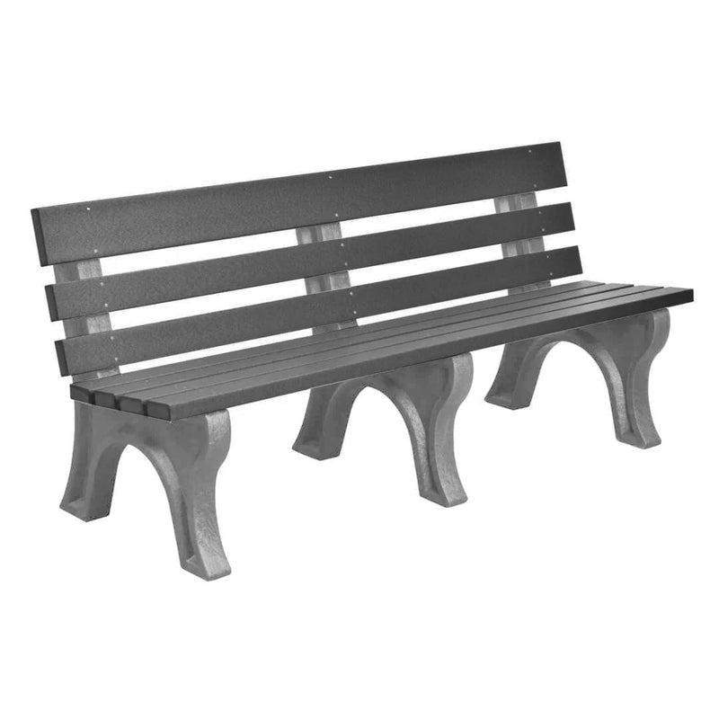 Wildridge Wildridge Slate Heritage Outdoor Park Bench Slate Outdoor Bench LCC-125-WBLS