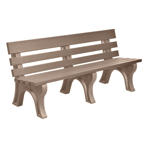 Wildridge Wildridge Weatherwood Heritage Outdoor Park Bench Weatherwood Outdoor Bench LCC-125-WBLWW