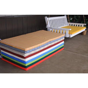 A & L Furniture A & L Furniture 4 Foot Swing Bed Cushion (2" or 4" Thick) 2 Inches / Yellow Cushion 1000-2 In-Yellow