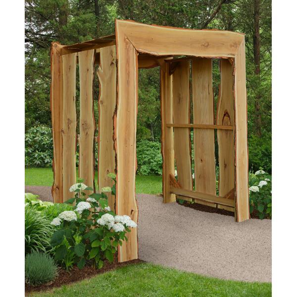 A & L Furniture A & L Furniture Blue Mountain Appalachian Arbor 5ft / Natural Stain Arbor 8305L-5FT-NS