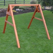 A & L Furniture A & L Furniture Cedar 4x4A-Frame Swing Stand for Swing or Swingbed (Hangers Included) Swing Stand