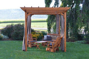 A & L Furniture A & L Furniture Cedar Pergola W/ Swing Hangers Pergola