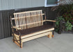A & L Furniture A & L Furniture Hickory Porch Glider 5FT / Rustic Hickory Glider 2150-Rustic Hickory