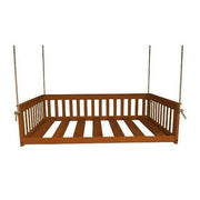 A & L Furniture A & L Furniture Mission Hanging Daybed with Rope Bed