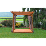 A & L Furniture A & L Furniture Pergola Curtains (Hooks Included) Pergola Curtains