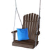 A & L Furniture A & L Furniture Poly Adirondack Chair Swing Tudor Brown Swing 933-Tudor Brown