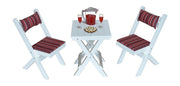 A & L Furniture A & L Furniture Poly Coronado Square Folding Bistro Set Bistro Set