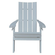 A & L Furniture A & L Furniture Poly Hampton Folding Adirondack Chair w/2 Cupholders Chair