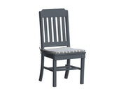 A & L Furniture A & L Furniture Traditional Dining Chair Dark Gray Dining Chair 4101-DarkGray