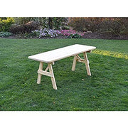 A & L Furniture A & L Furniture Traditional Pine Bench Only 2FT / Cedar Bench 152PT-2FT-PTedar
