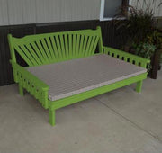 A & L Furniture A & L Furniture Yellow Pine Fanback Daybed Daybed